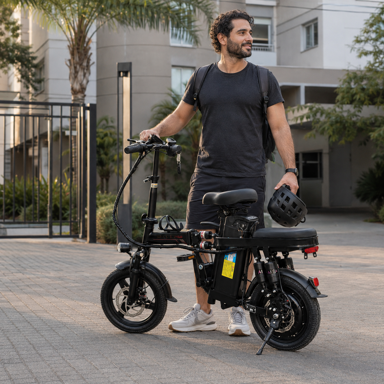 Bicicleta Elétrica Dobrável A10